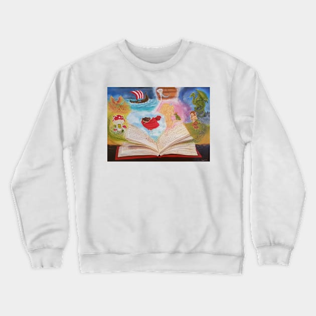 Once Upon a time Crewneck Sweatshirt by Kunstner74